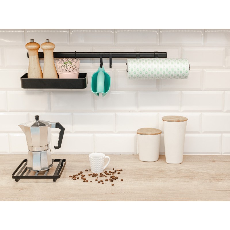 Reling Kuchenny Czarny 60 cm