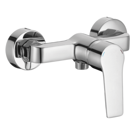 Bateria Natryskowa Ścienna Borgo Chrom