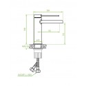 Bateria Umywalkowa Chrom PINAR