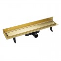 Odpływ Liniowy 50 cm Przyścienny Złoty