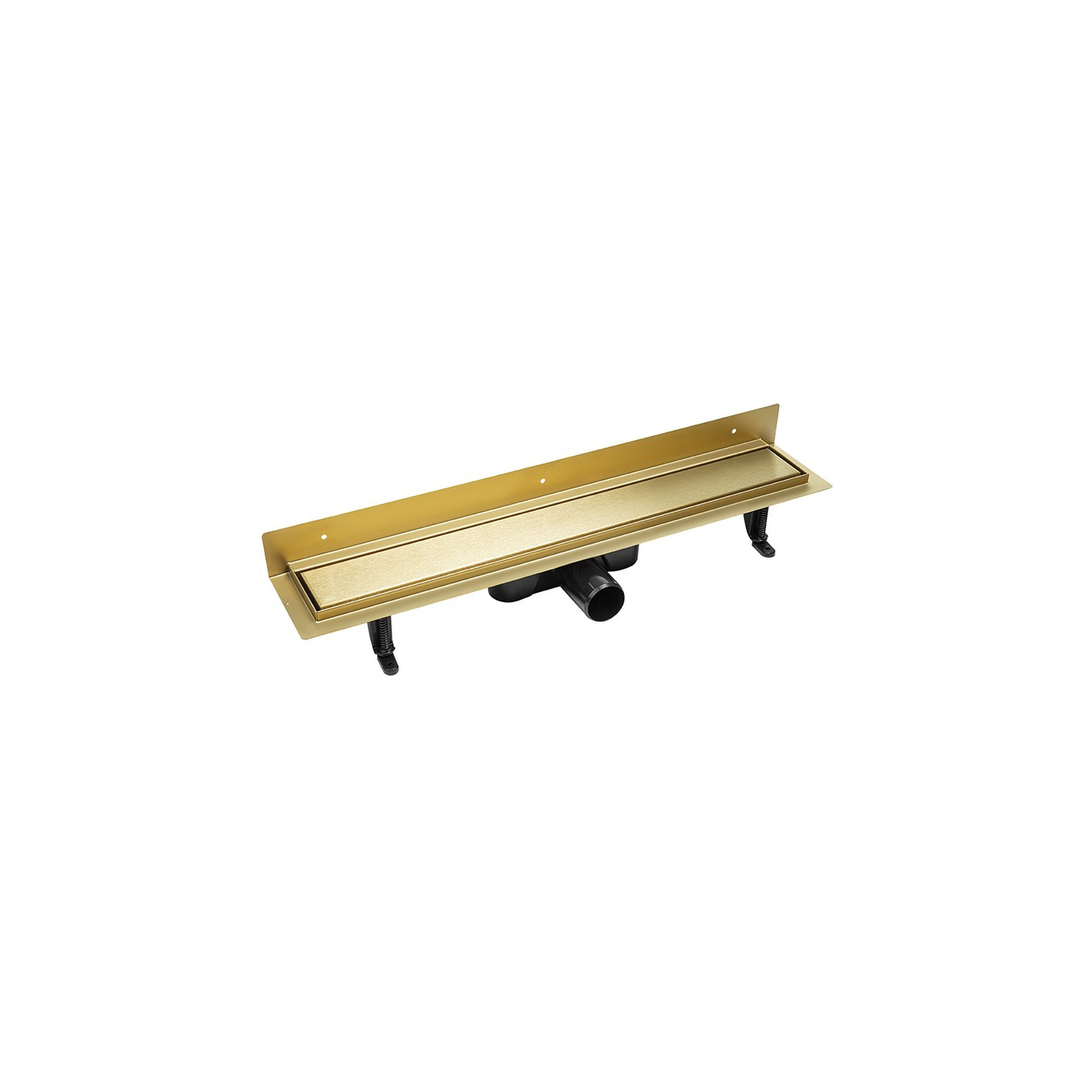 Odpływ Liniowy 50 cm Przyścienny Złoty
