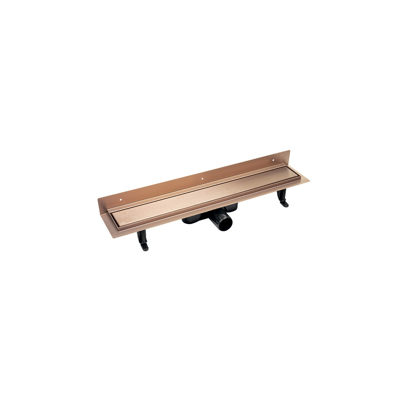 Odpływ Liniowy 50 cm Przyścienny Różowe Złoto
