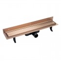 Odpływ Liniowy 70 cm Przyścienny Różowe Złoto