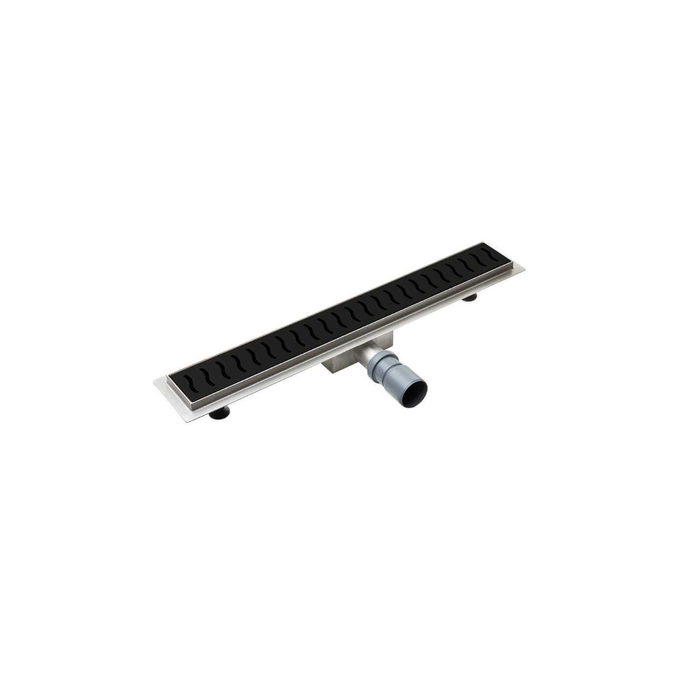 Czarny Odpływ Liniowy 70 cm RONDA