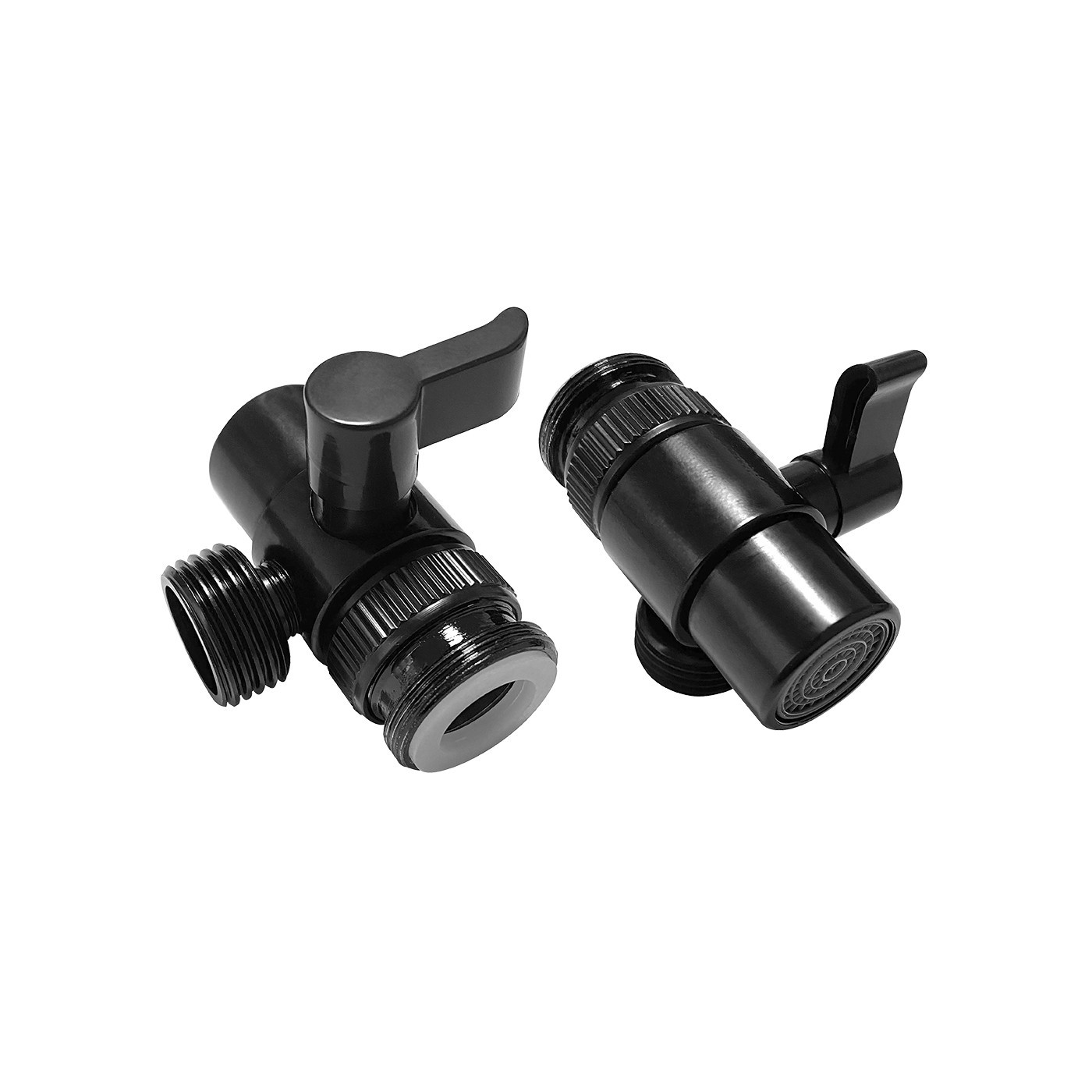 Perlator Czarny do Baterii Aerator Odejście 1/2 " Zawór