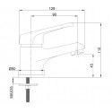 Bateria Umywalkowa Chrom GRACE