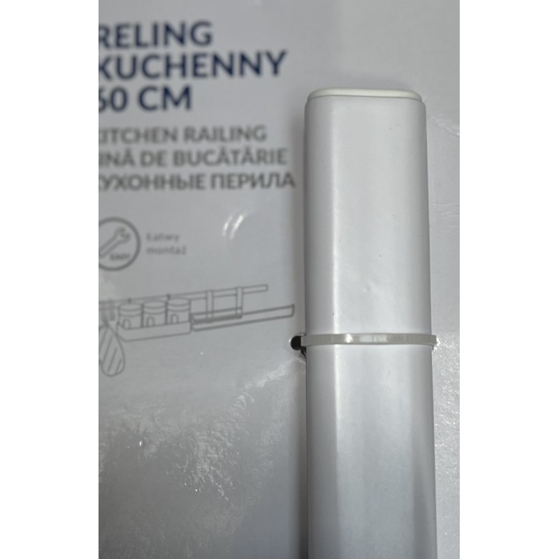 Reling Kuchenny Biały 60 cm II Gatunek