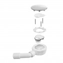 Syfon do Brodzika Suchy Syfon do Brodzika Chrom 90 mm