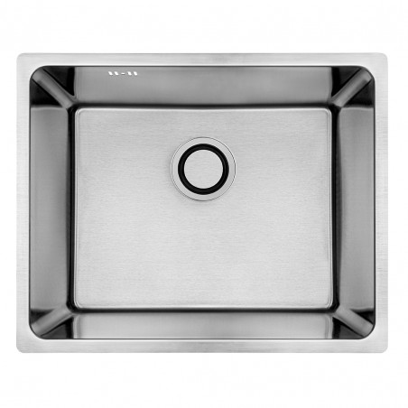 Zlewozmywak Jednokomorowy Zlew Stalowy Podwieszany ADEN INOX