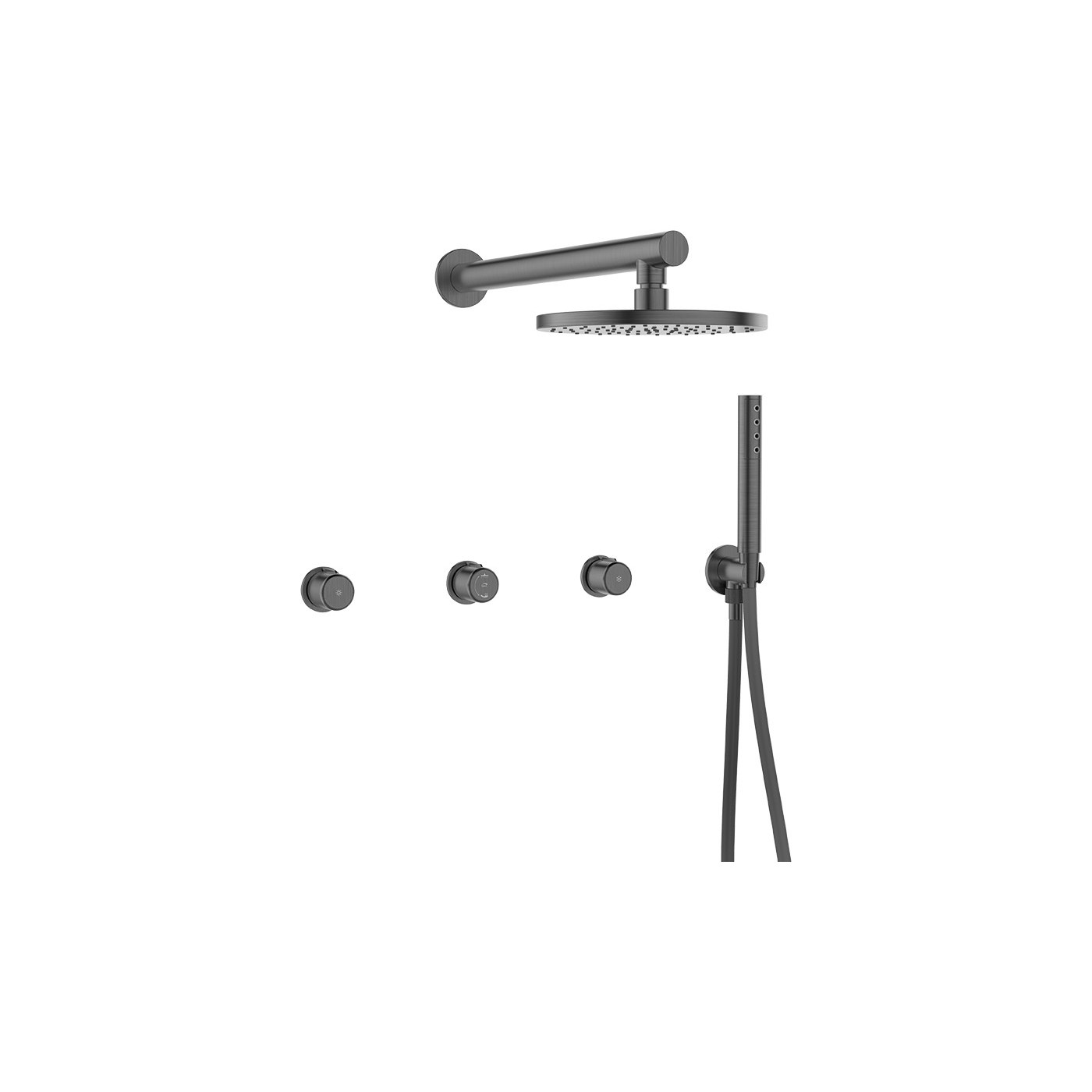 Bateria Natryskowa Podtynkowa PRETTO