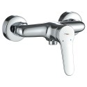 Bateria Natryskowa Ścienna Bateria Prysznicowa Bateria Wannowa Chrom VILLA Kuchinox