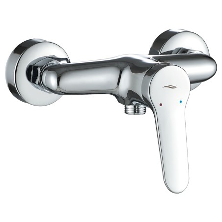 Bateria Natryskowa Ścienna Bateria Prysznicowa Bateria Wannowa Chrom VILLA Kuchinox