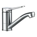Bateria Umywalkowa Stojąca z Ruchomą Wylewką Chrom VILLA Kuchinox