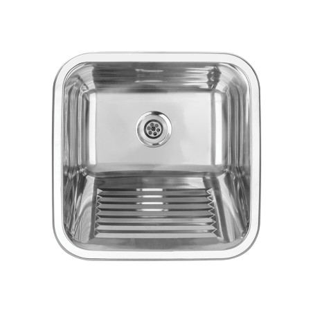 Zlewozmywak Jednokomorowy Stalowy Podwieszany 45x45cm INOX CHIOS Kuchinox