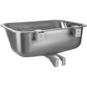 Zlewozmywak Jednokomorowy Stalowy Podwieszany 65x45cm INOX CHIOS Kuchinox