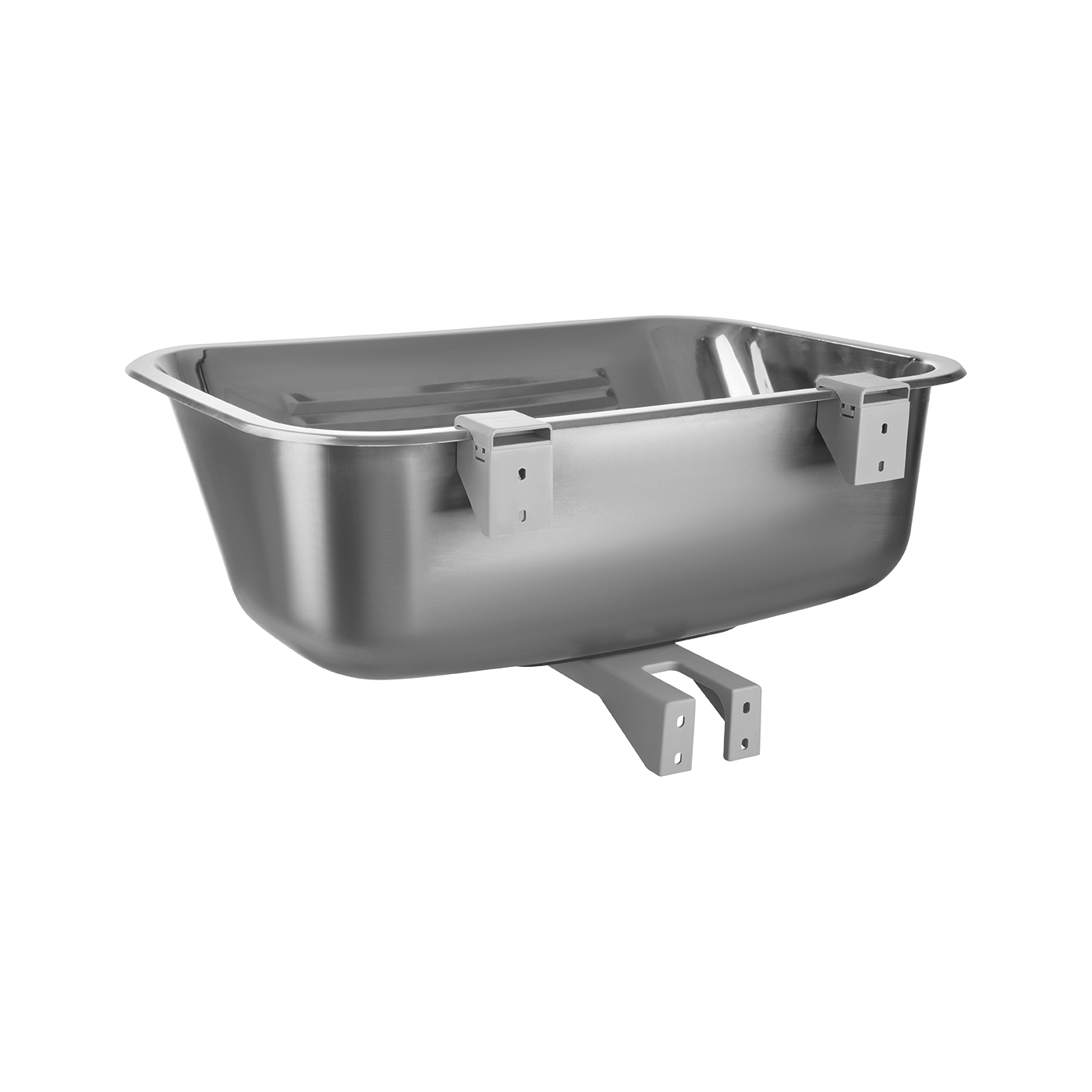 Zlewozmywak Jednokomorowy Stalowy Podwieszany 65x45cm INOX CHIOS Kuchinox
