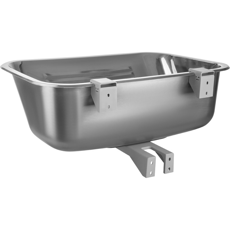 Zlewozmywak Jednokomorowy Stalowy Podwieszany 65x45cm INOX CHIOS Kuchinox
