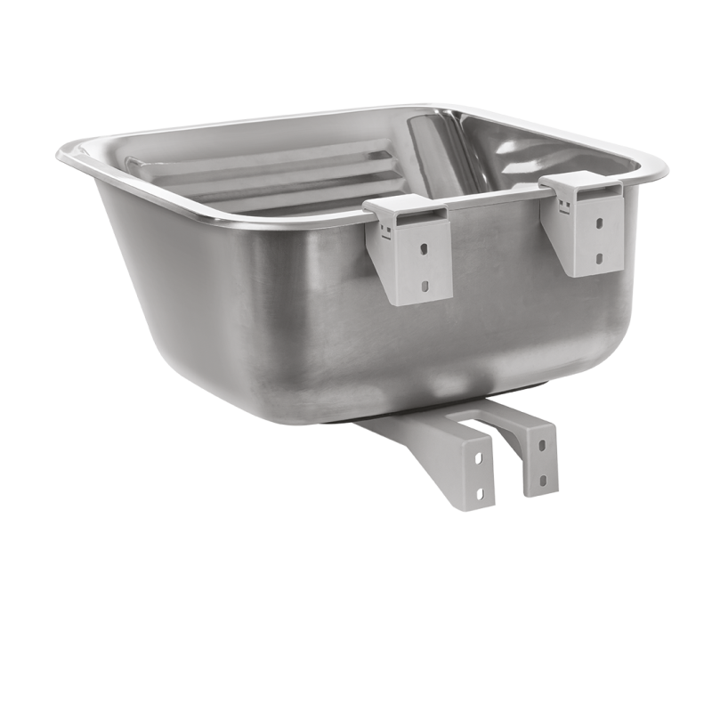 Zlewozmywak Jednokomorowy Stalowy Podwieszany 45x45cm INOX CHIOS Kuchinox