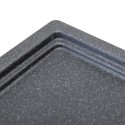 Zlewozmywak Granitowy 1 komorowy z ociekaczem 50x80cm z syfonem Czarny TONGA Laveo