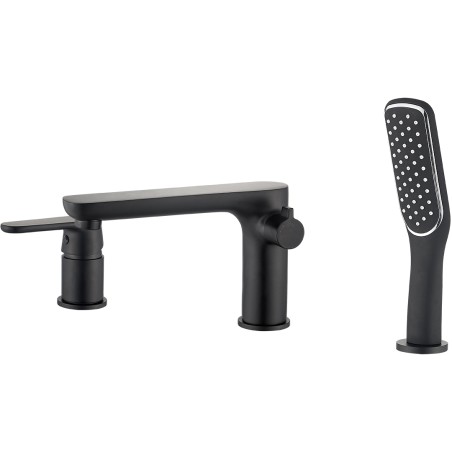 Bateria Wannowa Stojąca 3-otworowa Czarna DIMA Kuchinox BQD_713D