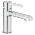 Bateria Umywalkowa Stojąca z Korkiem Chrom ALITA Laveo BVA_022D