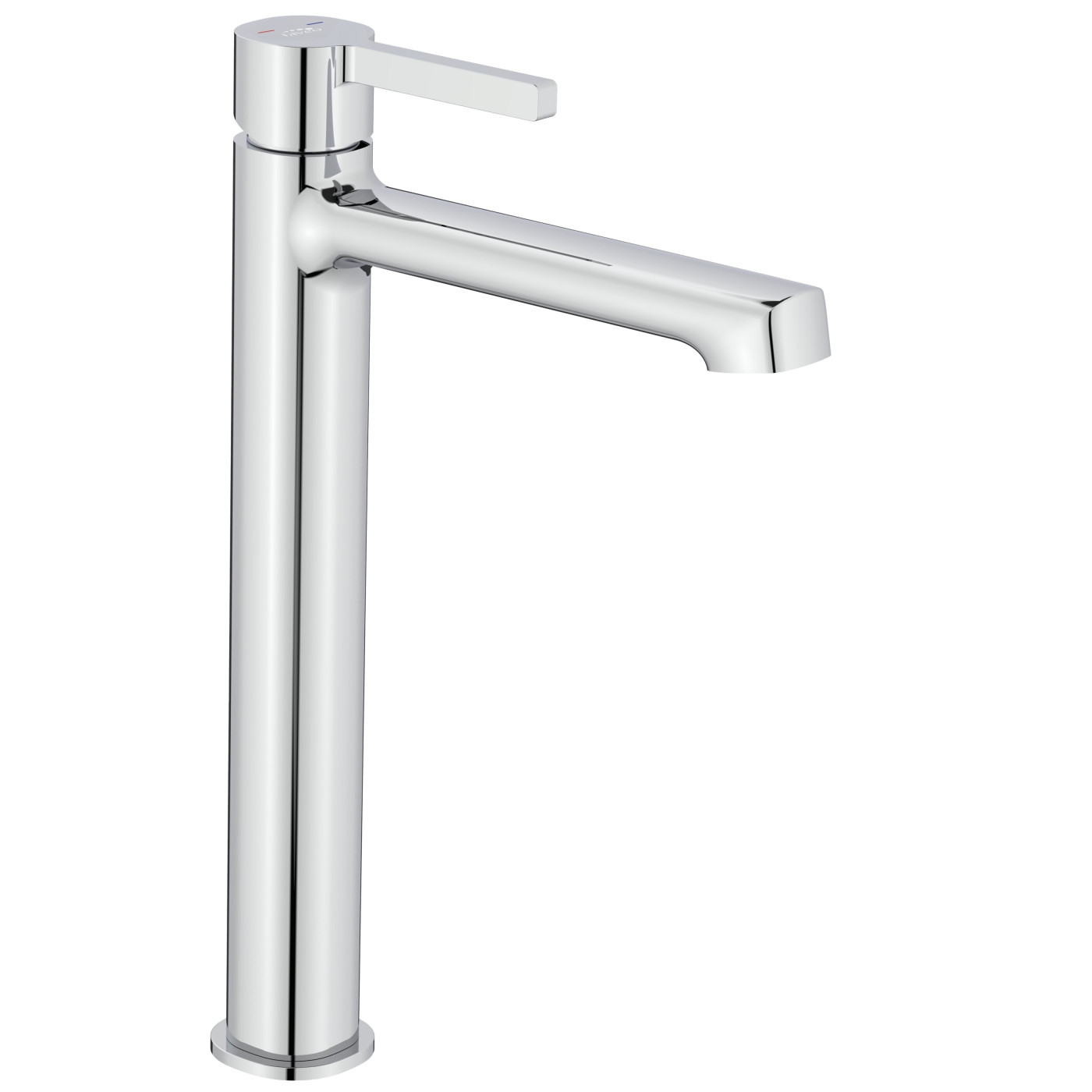 Bateria Umywalkowa Stojąca Nablatowa Chrom ALITA Laveo BVA_02ND