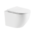 Miska Ustępowa WC Wisząca Bezkołnierzowa z Deską Desna CycleON 2.0 Laveo