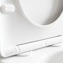 Miska Ustępowa WC Wisząca Bezkołnierzowa z Deską KVADRATO CycleON 2.0 Laveo