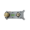 Bateria Umywalkowa Podtynkowa TORES Czarna Laveo, BVT_722P