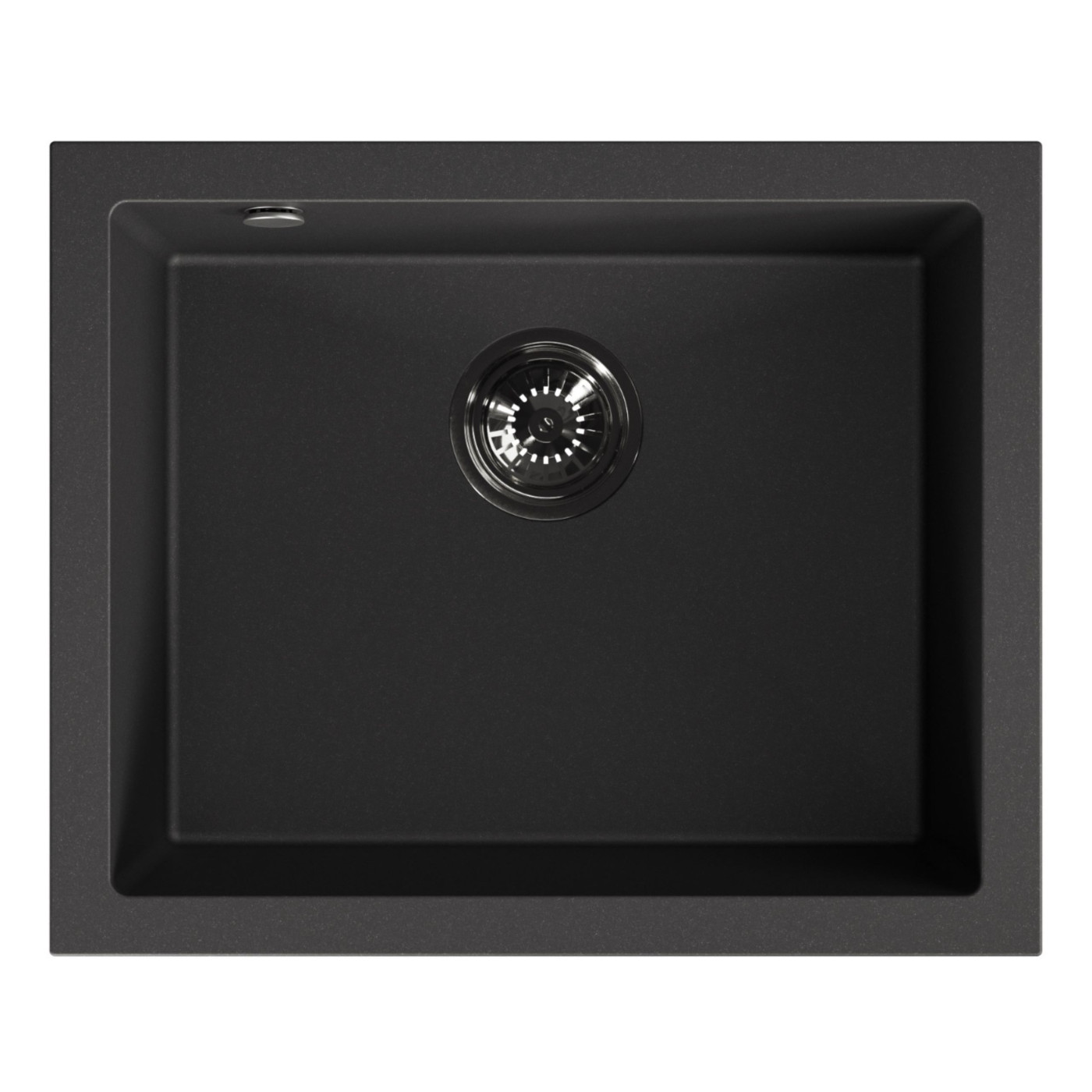 Zlew Zlewozmywak Granitowy Czarny Podwieszany IBIZA